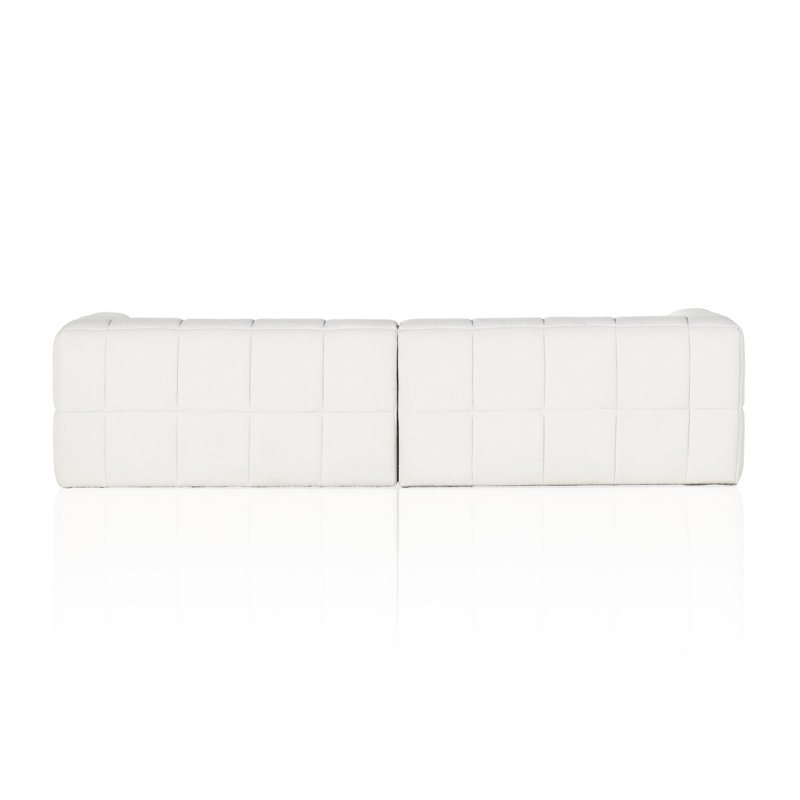 Tavi Chaise Sectional, Fiqa Natural Boucle