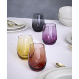 Oneida Golden Hour Stemless Wine Glasses, Set of 4
