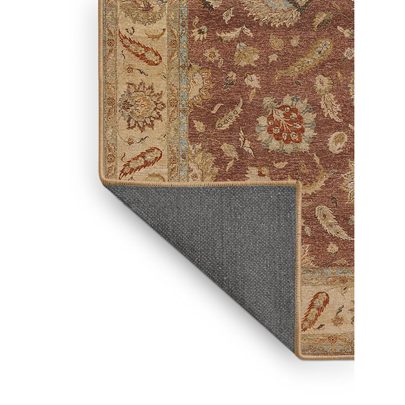 Tapis oriental brun / ivoire Avedis, Rectangle 6 pi x 9 pi