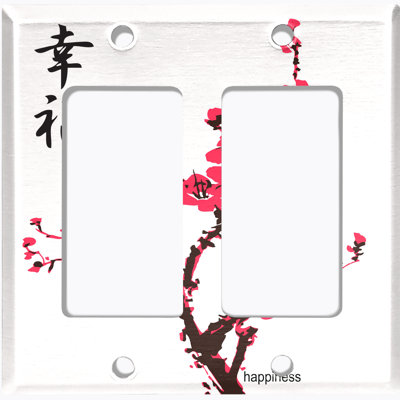 Plaque murale japonaise Sakura