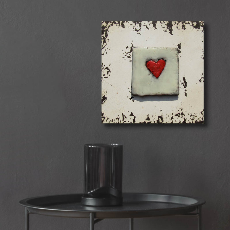 "Il était un amour 3" par LovIsArt, H 12 po x l 12 po x P 0,13 po