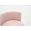Fauteuil d'appoint ergonomique pivotant en velours avec rangement dissimulé-130411754