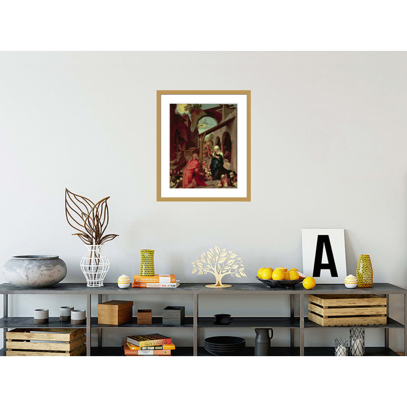 Retable Paumgartner par Albrecht Dürer, impression giclée sur cadre, H 27,75 po x l 23,5 po
