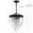 Kingsdown 2-Light Unique / Statement Tiered Chandelier-27089597