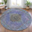 Tapis mauve lavable à la machine intérieur / extérieur Xhevrie-111824989