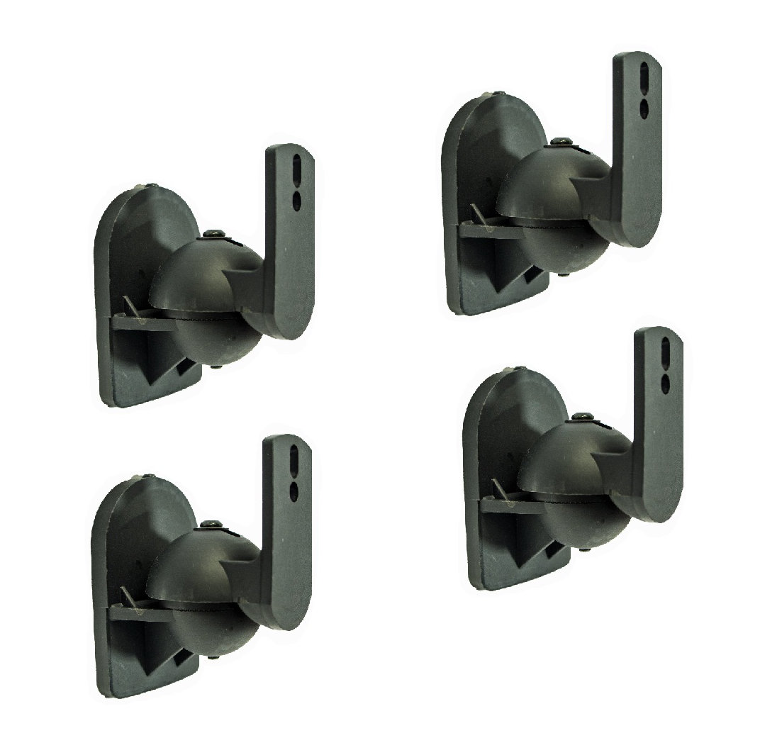  Surround Sound Universal Wall/Ceiling Speaker Mount (Set of 4) Mount-it