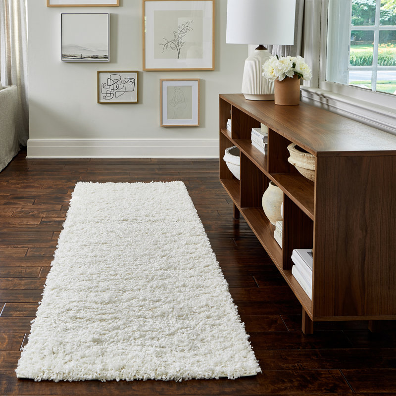 Exmouth Shag 900 Performance Solid Color Rug, Runner 2'6" x 6'
