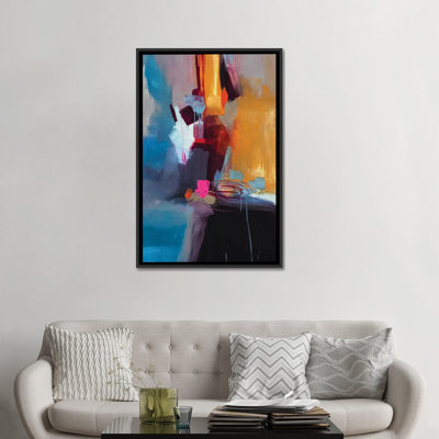 Estampe numérique sur toile Jazzy Abstract VII