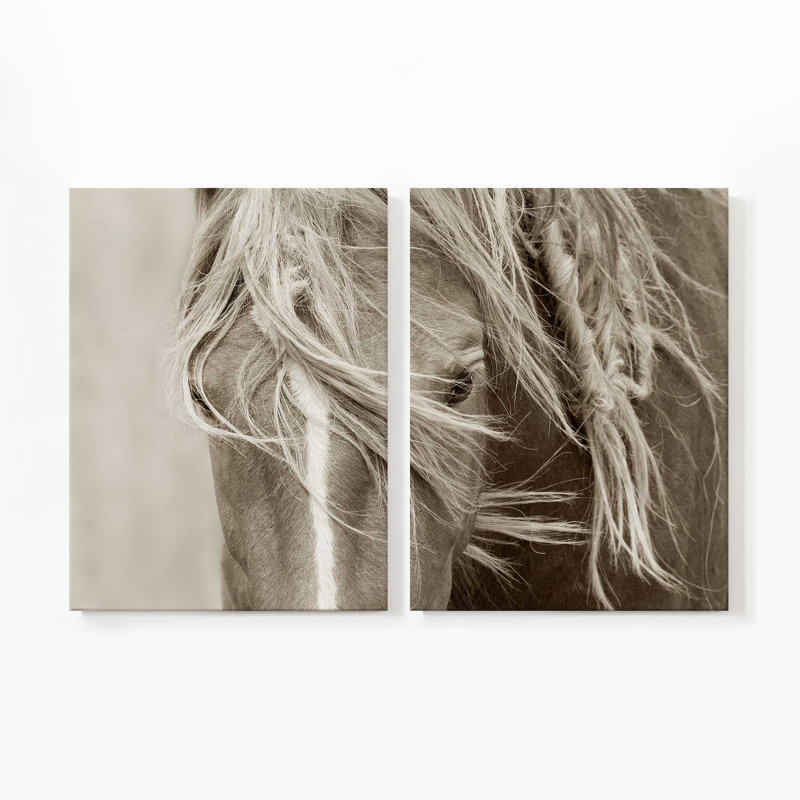Gaceful Majesty | Impression sur toile 2 panneaux | Dimensions combinées de 40 po x 60 po, H 36 po x l 54 po