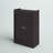 Saral 18 Pair Shoe Storage Cabinet in Espresso Finished Wood, 45'' H X 30.7'' W X 15'' D