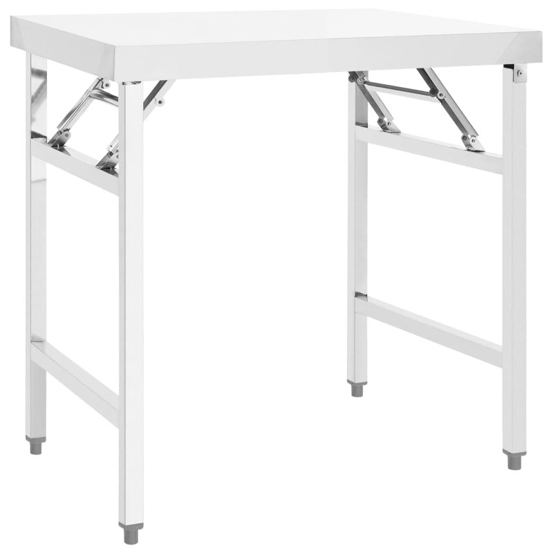 Bruckmann Rectangular Outdoor Camping Table 60 cm D, 80cm H x 85cm W x 60cm D