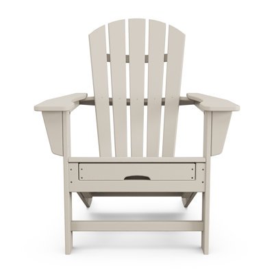 POLYWOOD Adirondack Chair with Hideaway Ottoman