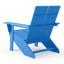 Chaise Adirondack moderne en poly (ensemble de 4), noir-51831784