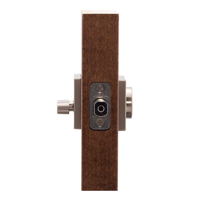 Single Cylinder Deadbolt, Satin Stainless