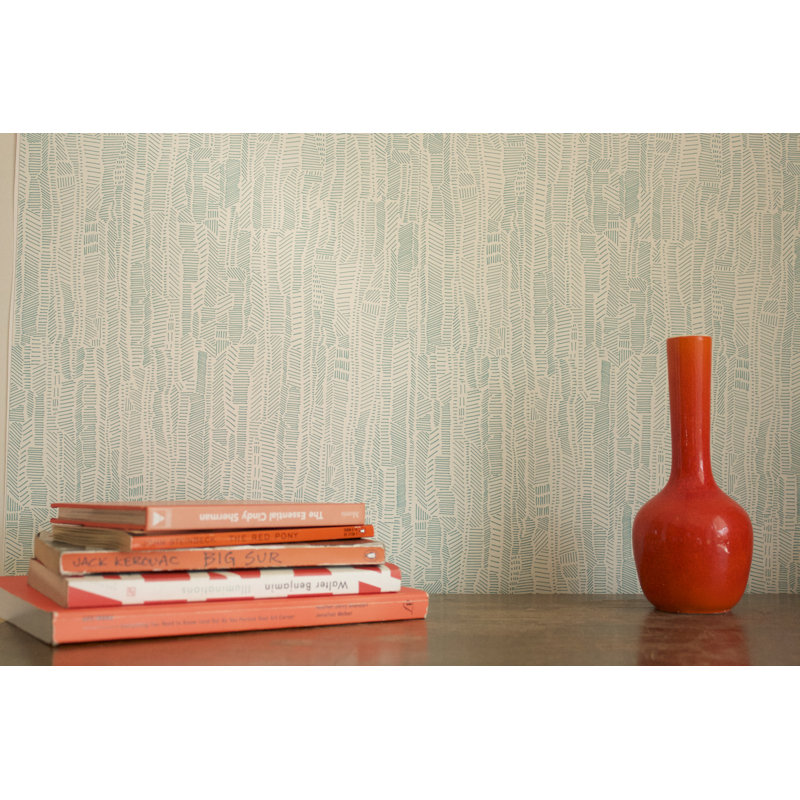 Wallpaper Double Roll, Powder Pink