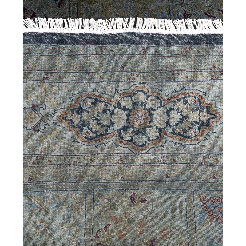 Overdyed One-of-a-Kind 7' 1" X 7' 1" Hand Knotted Area Rug