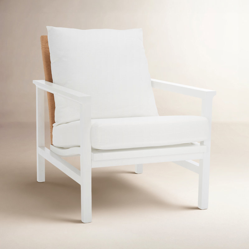 Fauteuil Dianne, Blanc