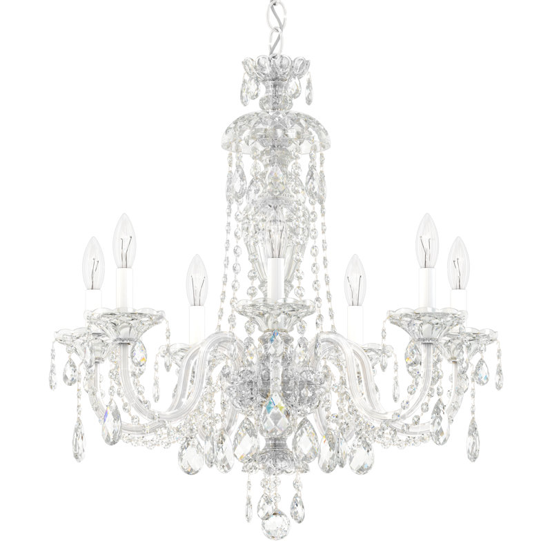 Sterling 7 - Light Chandelier, Clear Spectra Crystal