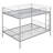 Full Over Full Metal Bunk Bed-931457407