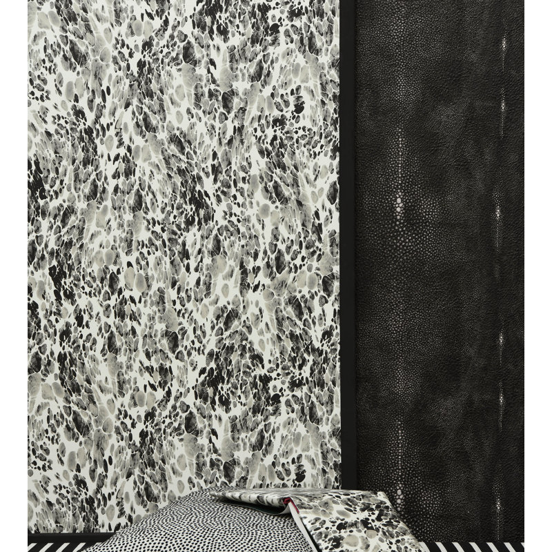 Un Monde Parfait Animal Print Wallpaper Double Roll, Vert