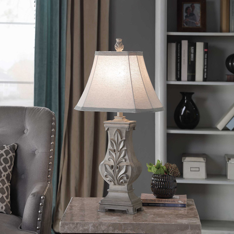 Lampe de table beige 31 "Arnisha