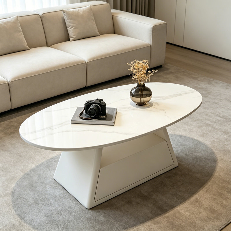 Bever, H 15,74 po x L 39,37 po x l 21,65 po, Blanc / Gris