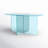 Vinci Coffee Table In Iridescent Glass