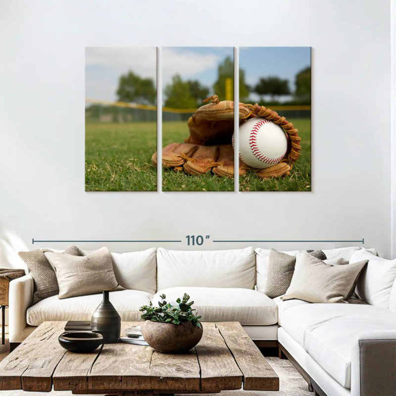 Sireci Baseball Glove, 48" H x 74" W