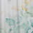 Teal Gold Minimalism Serenity In Motion - Modern Curtain - Velvet Room Darkening - 1 Panel-107831586