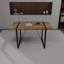 Ensembles de table de salle à manger rustique durable, style industriel en bois MDF pour la cuisine