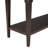 Classic Retro Style Console Table With Three Top Drawers And Open Style Bottom Shelf,entryway table,sofa table,entry table-2123646007