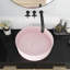 Myhomekeepers 15.7'' Ceramic Circular Vessel Bathroom Sink-92832846