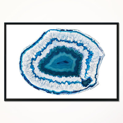 " Blue Agate Crystal "
