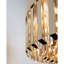 Lustre Skylar Gold & Crystal Bar Led
