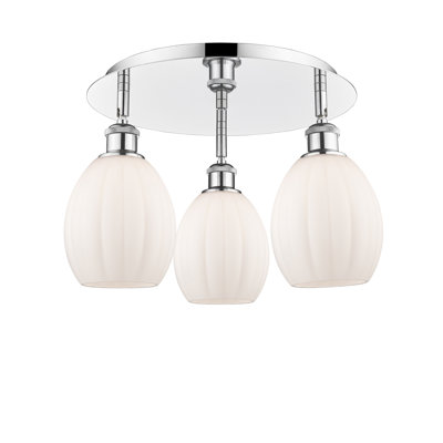 Berl Glass Semi Flush Mount