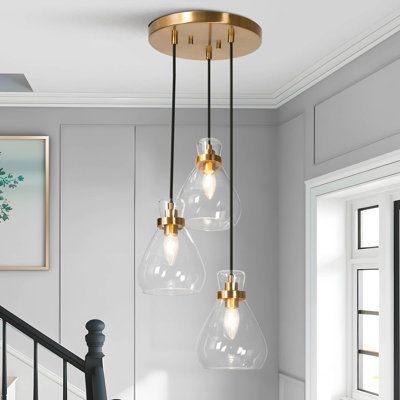 3 - Light Cluster Bell Pendant
