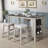 Aridna 4 - Person Four Leg Dining Set-752074082