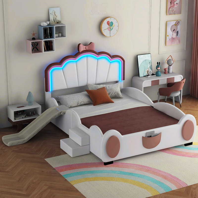 Upholstered Platform Bed