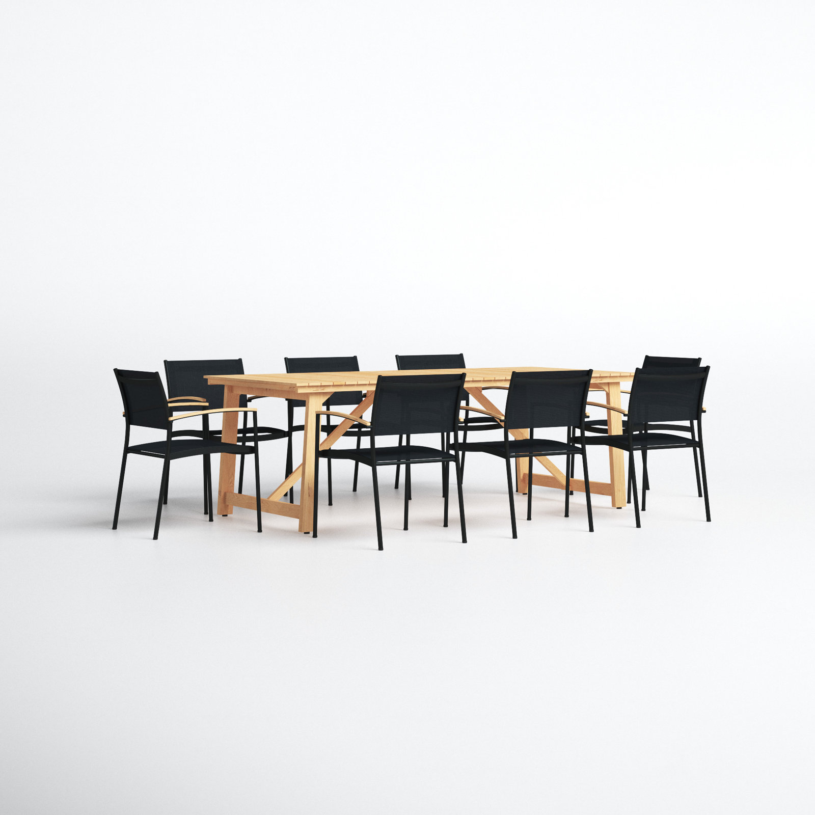 Tempo 79" Patio Dining Set