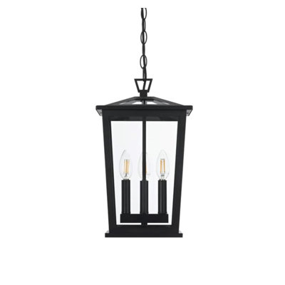 Luminaire suspendu d'extérieur 8,5 pouces Nevis Jamila