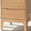 Broderick 42cm W Solid Wood Bedside Table
