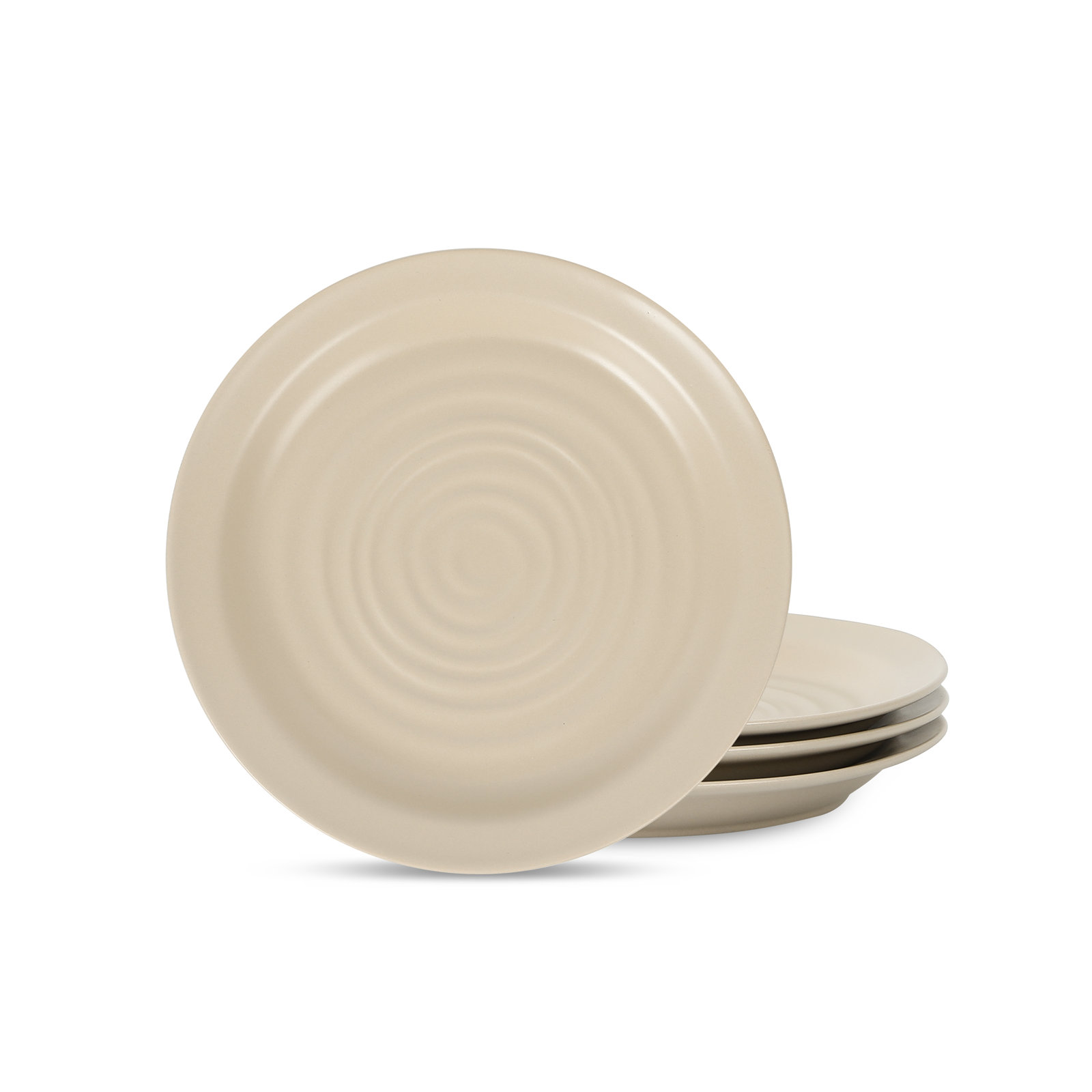 Orbit 9" Salad Plate, Beige