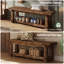 Solid Wood Storage Bench-615272056