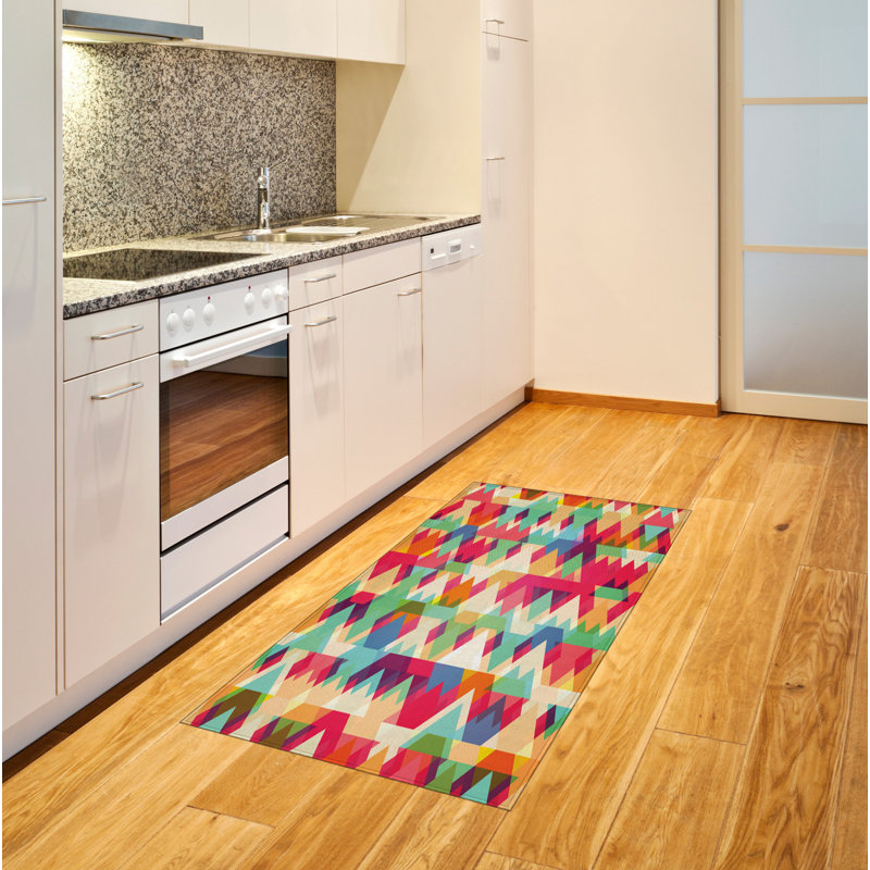Tapis décoratif Indie High Density, Rectangle— 4 pi x 5 pi 8 po
