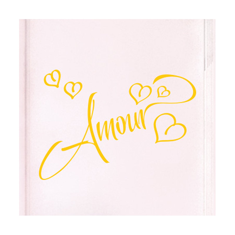 Wall Decal, Dark Yellow