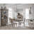 Dione Extendable Pine Round Solid Wood Base Dining Table