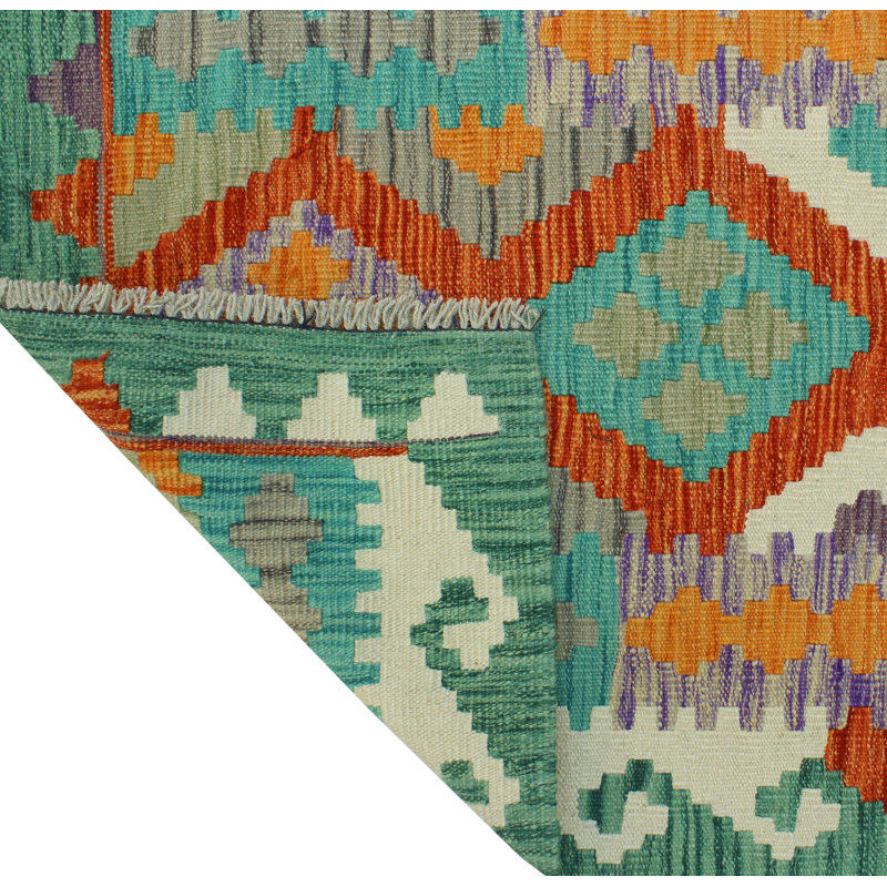 Flatweave Rashid Rust Runner