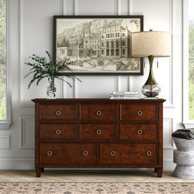 Felder 8-Drawer Solid Wood Dresser by Lark Manor