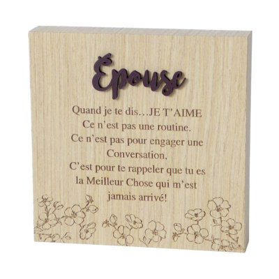 Enseigne Epouse