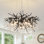Lustre en cristal 10 lumières